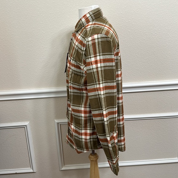 Craghoppers WILMOT Long Sleeve Shirt - Woodland Green Check - Picture 6 of 15